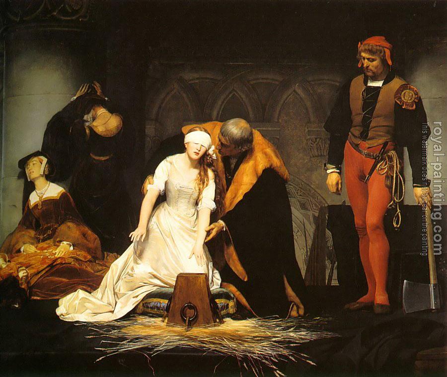 Paul Delaroche : The Execution of Lady Jane Grey